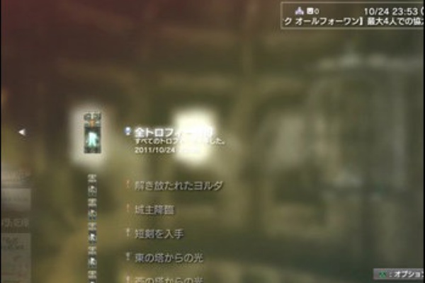 追い詰められた実績トロフィー追い人 Ps3 Ico 追い詰められた実績トロフィー追い人 Ps3 Ico