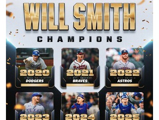 ウィル・スミス、WS6連覇達成！