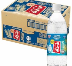 【1,137円】CRYSTAL SPARK (クリスタルスパーク) ラムネ 強炭酸水 500ml×24本がタイムセール特価。無糖ラムネハイが作れるぞ