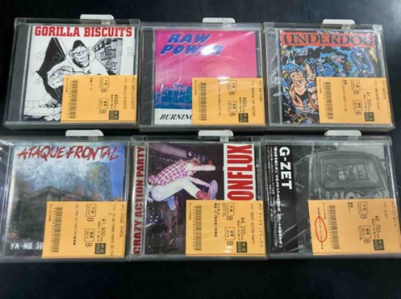 各国の80'S HC中心に中古CDが入荷!!