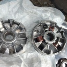 ☆★依頼車両 SA16J（５SU）＠３WFエンジン 駆動系再加工（２EX純正プーリー改）、セットアップ等的なぁ～★SA16J ３RY 3KJ 3WF JOG ジョグ JOG90 アクシス９０