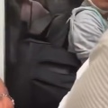 【動画】痴漢された女さん、電車内で発狂