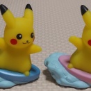 ポケモンキッズ 30周年スペシャル vol.1編 ピカチュウスペシャル なみのりピカチュウ 30周年お祝いピカチュウ レビュー バンダイ スペシャル