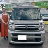 スペーシア　HYBRID X　納車　カーフレッツ熊本店