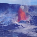 ハワイ島　キラウェア火山