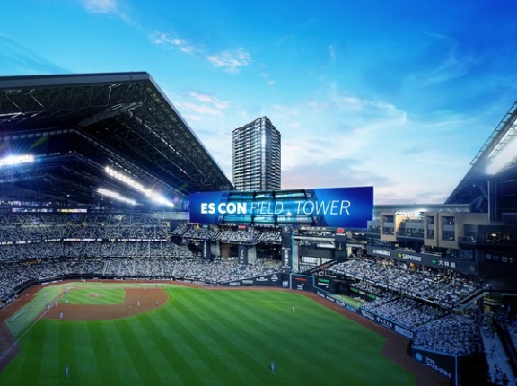 地上36階「エスコンフィールドタワー」の建設状況！最高価格約5億円となる日ハム本拠地の分譲タワマン（2026.3.29）