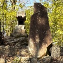 芭蕉句碑《大月浅間宮》