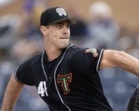 カーソン・ラグズデールさん、平均急速が148.2km/hで才木浩人以下