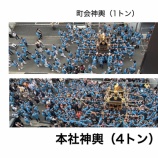 『鳥越祭の町会神輿と本社神輿の差　vol.4412』の画像