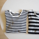 『無印良品ボーダークルーネック長袖Tシャツ2種、50代におすすめはこちら』の画像