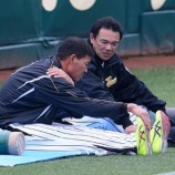 『【野球】阪神・福留、６戦ぶりスタメン落ちし早出特打を敢行』の画像