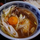 牛筋煮込みとネギトロ定食