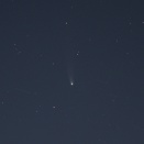 秋に写したスワン彗星とレモン彗星