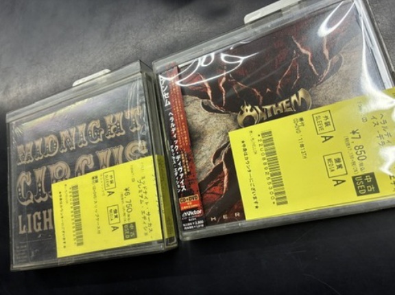 【9/29(火)METAL中古CD新入荷情報】久々にごっそりジャパニーズメタル入荷!!