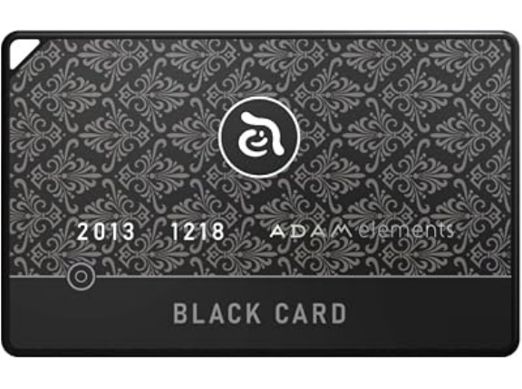【実質1,496円】ADAM elements AVISTAR C02がクーポン特価。ブラックカードっぽい紛失防止タグ。iOS専用