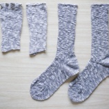 『古くなった靴下をアームウォーマーにリメイクしてみた』の画像