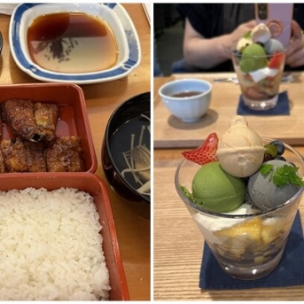 【娘と福岡旅行⑥】福岡A級グルメ旅✨タモリさんも絶賛！「吉塚うなぎ」と「鈴懸」のすずのパフェ♬（記事下にpr含）