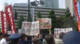 「ワタミの公認を取り消せ!」 ワタミ過労死社員遺族が自民党本部を訪問した時の動画がアップされる