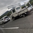 【現場の様子】#交通情報 九州道 下り 筑紫野IC付近 トラックと乗用車の追突事故で２車線規制渋滞7月14日 #九州道 #福岡 #筑紫野