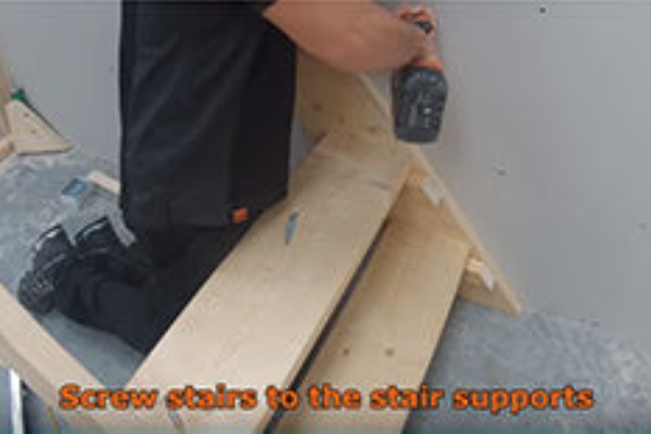 Spf材を使った階段の作り方 Diy 手仕事 物作り動画ちゃねんる A