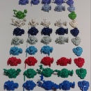 所持確認日記 ガン消し 逆襲のシャア レアカラー ベストセレクション ニューガンダム SDガンダム