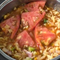 ショートパスタで作るトマトリゾット風