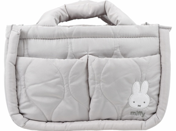 miffy ふかふかキルティング 収納トートバッグBOOK