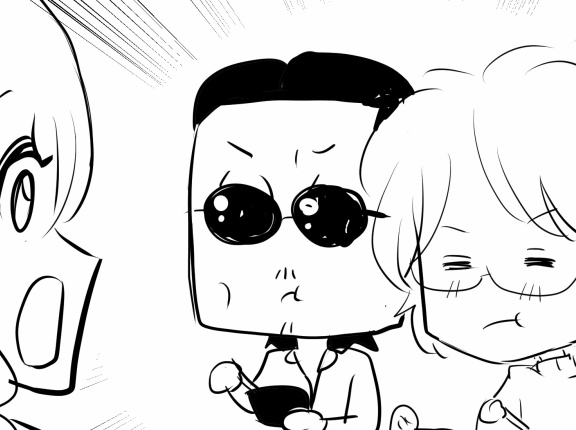 【THEALFEE】『アルフィー坂崎さんと桜井さん、何かのタイミングを計っているが一体何をしているの！？』アルフィー漫画イラストマンガ