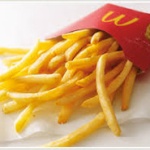 マクドナルドでフライドポテトが全サイズ150円