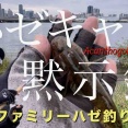 【9.27淀川のハゼ釣り】淀川ファミリーハゼ釣り大会 ハゼキャロ連発！柳川でおいしく！