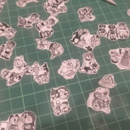 Fミュのショッパーでシャカシャカポーチ