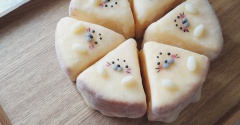 ゴマフアザラシのケーキ大福