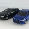 実車現役モデルが標識セットに　カローラツーリング２色