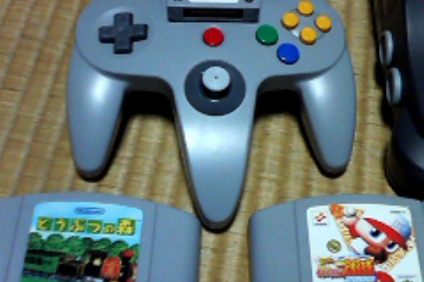 N64コントローラーパックの初期化 ゲームはタッチどすえ日記