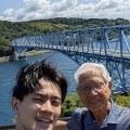 孫息子と爺の二人旅