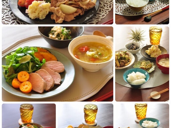 1週間分の我が家の献立まとめ(作りおきおかず、弁当、昼ごはん、晩ごはん)と元町で兵庫県産の野菜たっぷり全12品のランチコース