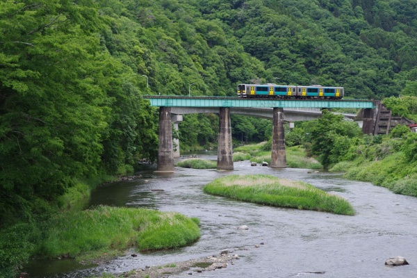 鉄橋のある鉄道風景のblog