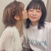 奥田いろはのキス顔