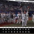 6月11日　ロッテ３－２中日　初回から先生も終盤追いつかれ延長戦突入、10回裏に佐藤のサヨナラ打で劇的勝利！