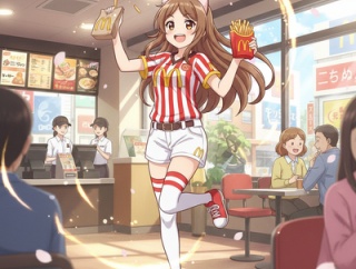  【画像】マクドナルド、またまたまた人気Vtuberとコラボwwwwwwwwwwwwwwwwwwwwwwww