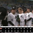 10月4日　ロッテ３－２楽天　先発小島が7回1失点の好投で6勝目！先制許すも山口2打席連続弾で逆転し連勝！