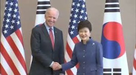 韓国・朴槿恵大統領、米・バイデン副大統領にも直接日本を批判