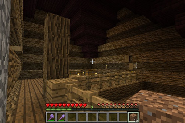 雪国に丸太小屋を作る 4 マインクラフトてんやわんや開拓記