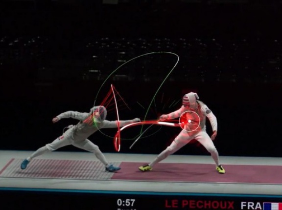 日本人が開発したフェンシングの剣先視覚化システム、素晴らしいと海外で話題に