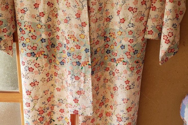 ターシャの布しごと 花だより ソーイング 着物リメイク ターシャの布しごと 花だより ソーイング 着物リメイク