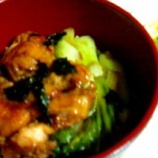 『もも肉を使ってキジ焼き丼』の画像