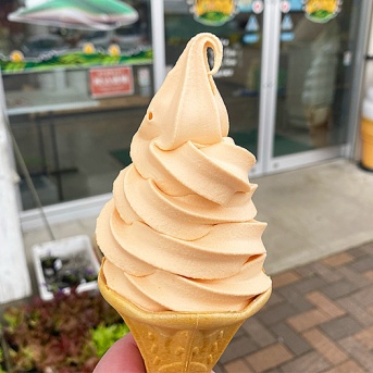 今年もトマトソフトクリーム販売開始！北斗市東前「あぐりへい屋」