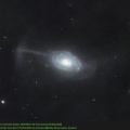 (1340mm) The Umbrella Galaxy In Coma Berenices (NGC4651)