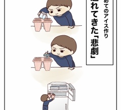 初めてのアイス作り　遅れてきた「悲劇」