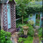 ブルーガーデンと花育て